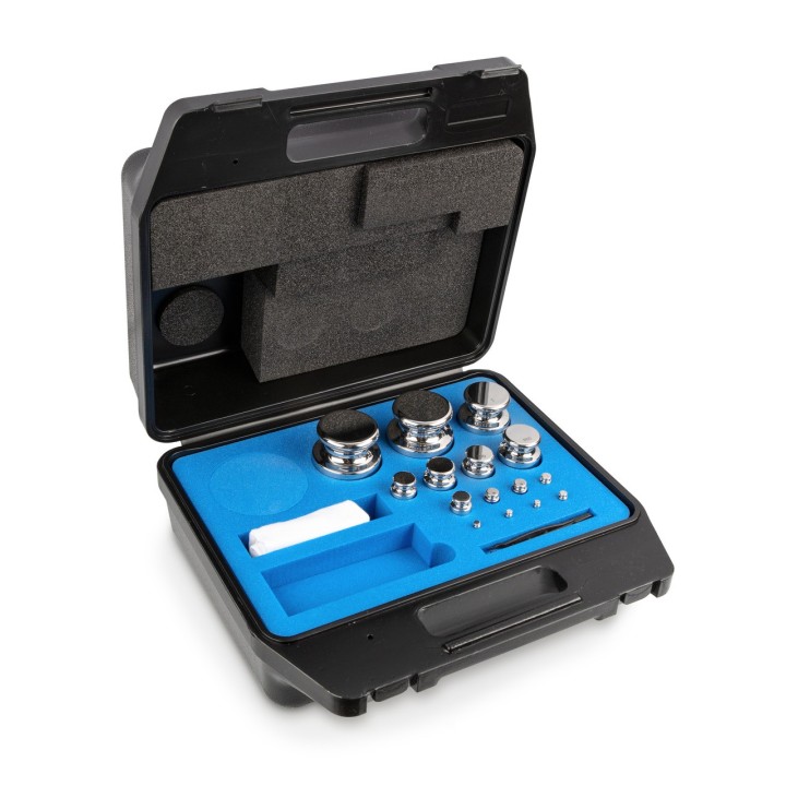 Calibration weights Set 1g - 2 kg class OIML E1 / ASTM 1