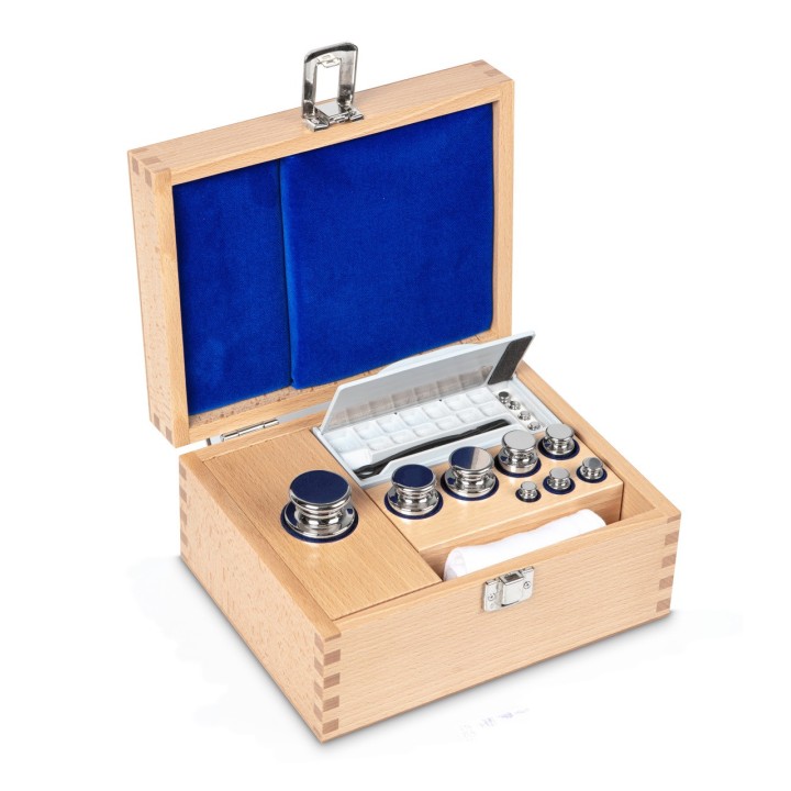 Calibration weights Set 1g - 1 kg class OIML E1 / ASTM 1