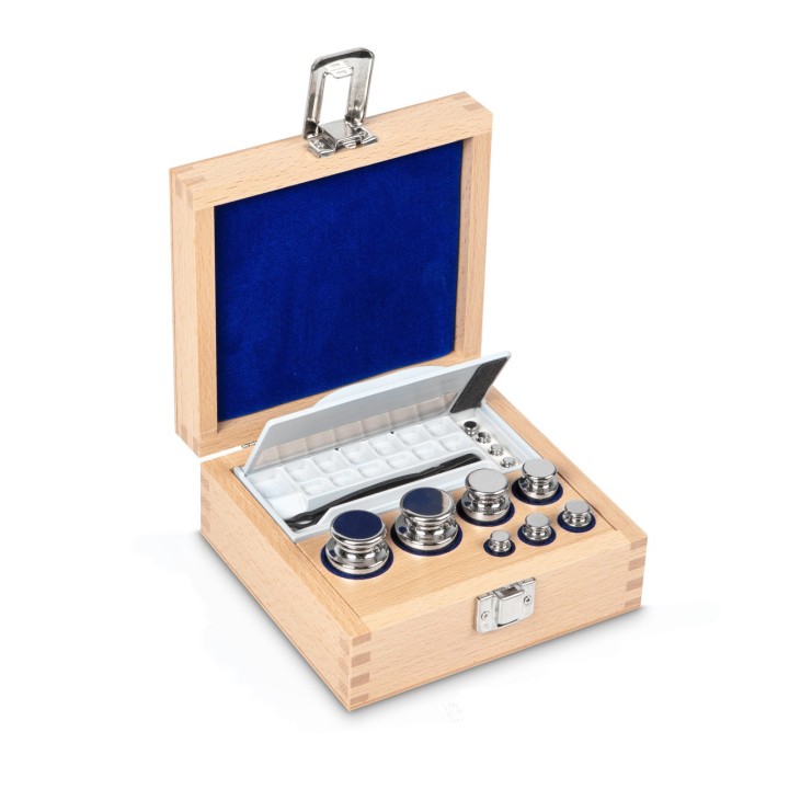 Calibration weights Set 1g - 200g class OIML E1 / ASTM 1