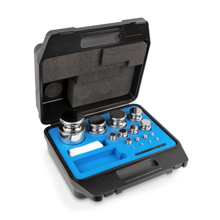 Calibration weights Set 1g - 5 kg class OIML E2 / ASTM 2