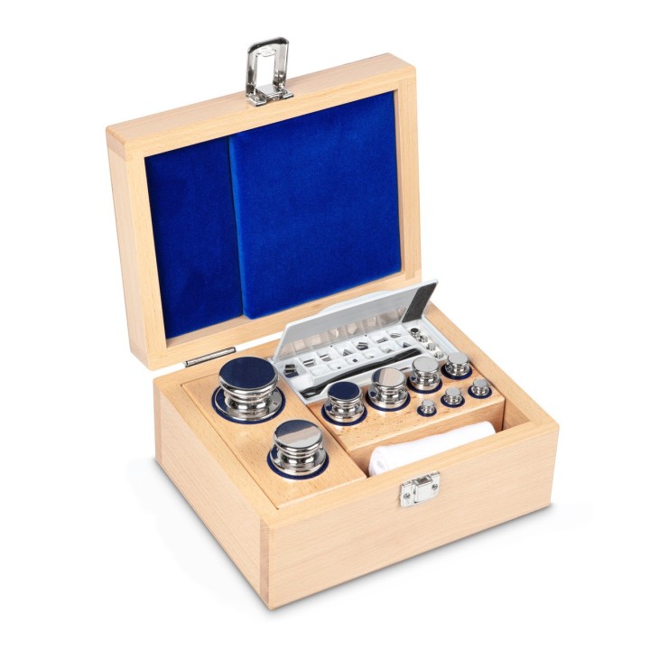 Calibration weights Set 1mg - 1 kg class OIML E2 / ASTM 2