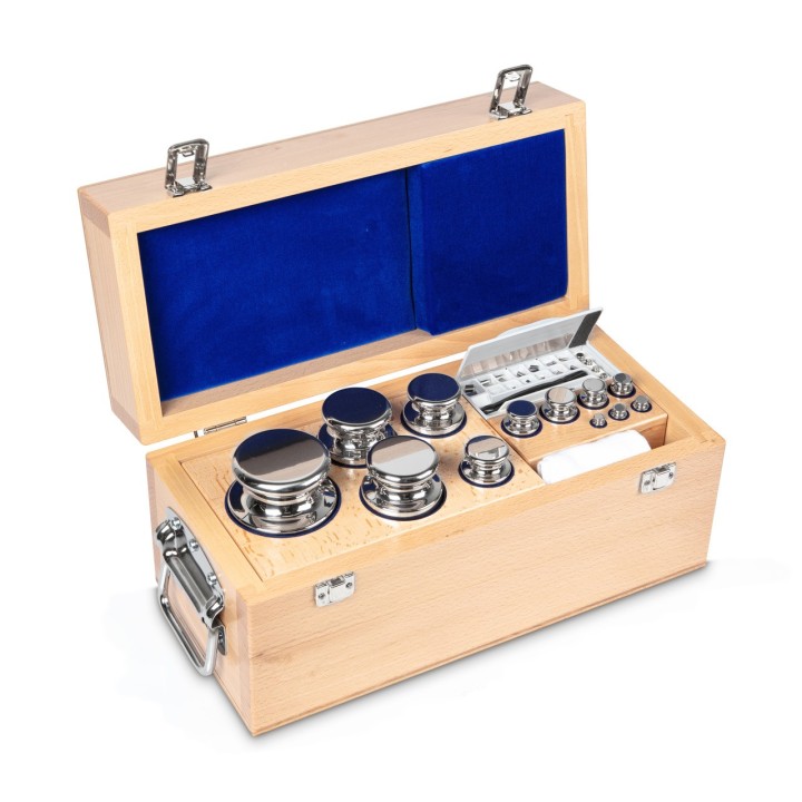 Calibration weights Set 1mg - 5 kg class OIML F1 / ASTM 3