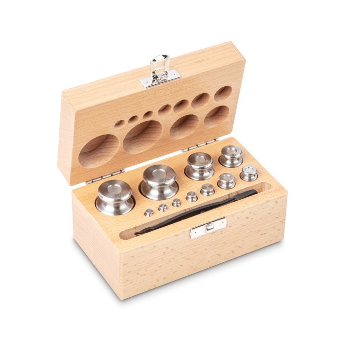Set di pesi di calibrazione 1g - 200g OIML classe F2