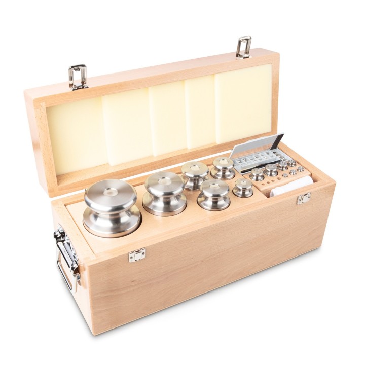 Calibration weights Set 1mg - 10 kg class OIML F2 / ASTM 4