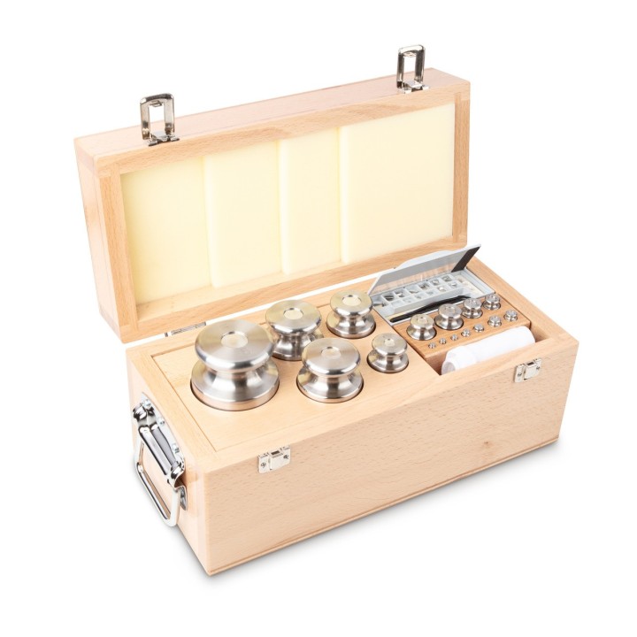 Calibration weights Set 1mg - 5 kg class OIML F2 / ASTM 4