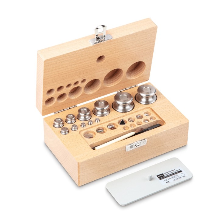 Calibration weights Set 1mg - 200g class OIML F2 / ASTM 4
