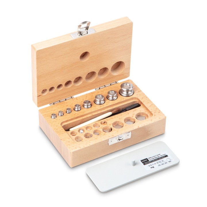 Calibration weights Set 1mg - 50g class OIML F2 / ASTM 4
