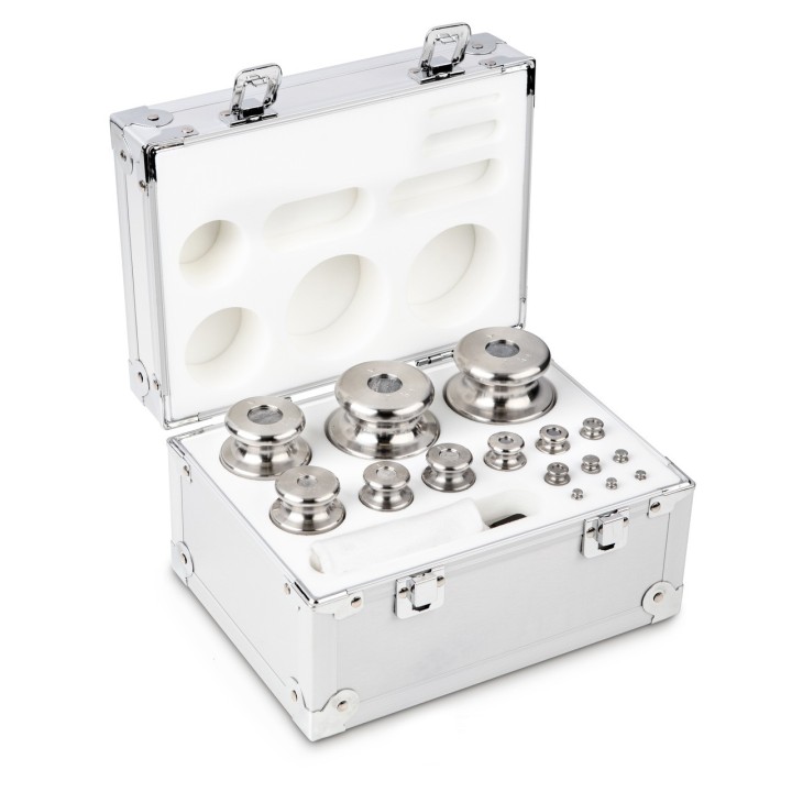 Calibration weights Set 1g - 2 kg class OIML M1 / ASTM 5