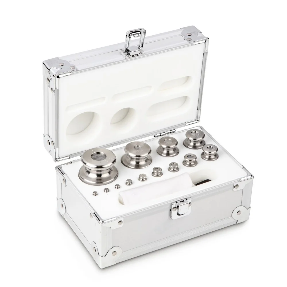 Calibration weights Set 1g - 1 kg class OIML M1 / ASTM 5