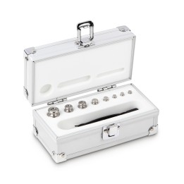 Set di pesi di calibrazione 1g - 50g OIML classe M1