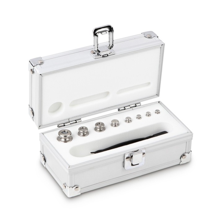 Jeux de poids de calibrage 1g - 50g OIML classe M1 / ASTM 5