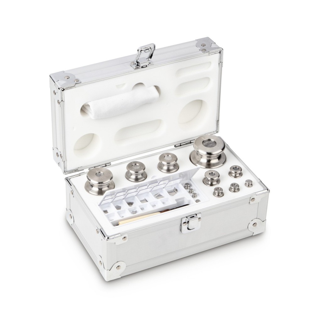 Calibration weights Set 1mg - 1 kg class OIML M1 / ASTM 5 Calibration weights Set 1mg - 1 kg class OIML M1 / ASTM 5