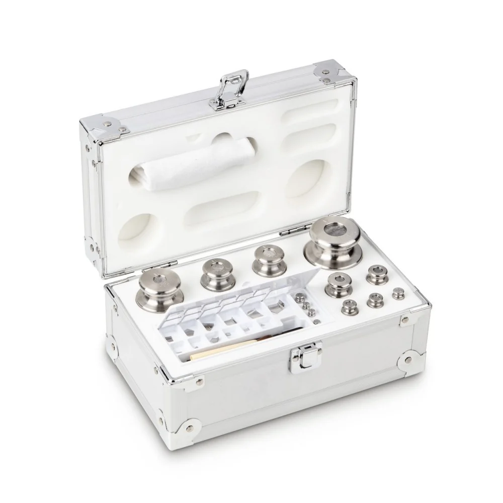 Set di pesi di calibrazione 1mg - 1 kg OIML classe M1