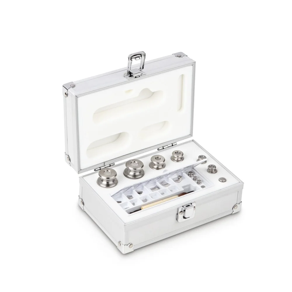 Set di pesi di calibrazione 1mg - 200g OIML classe M1