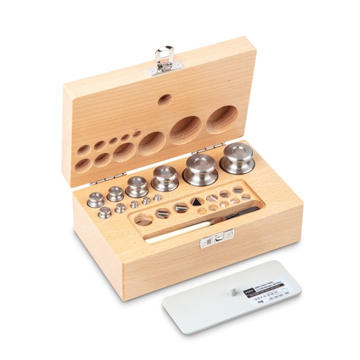 Calibration weights Set 1mg - 200g class OIML M1/ASTM 5
