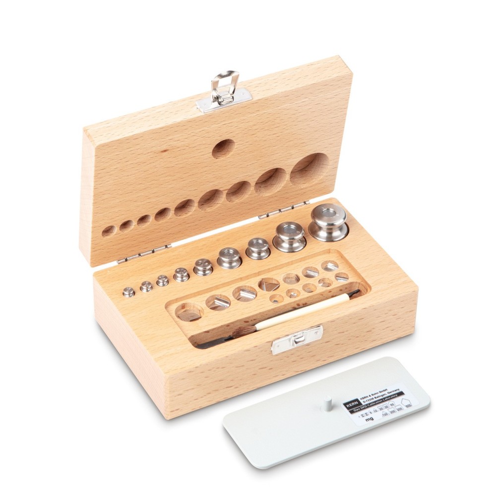 KERN Calibration weights Set 1mg 100g class OIML M1/ASTM 5