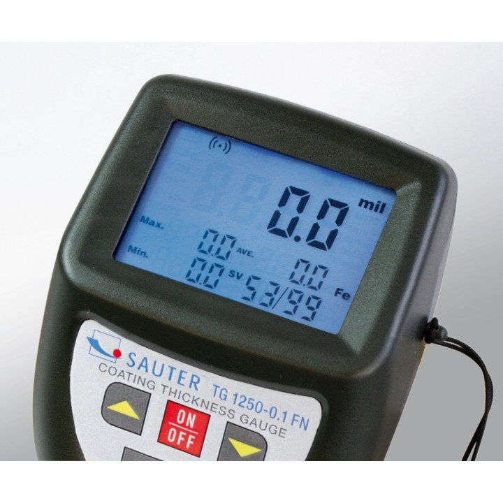 SAUTER TG 1250-0.1FN Jauge d'épaisseur de revêtement - FE/NFE externe