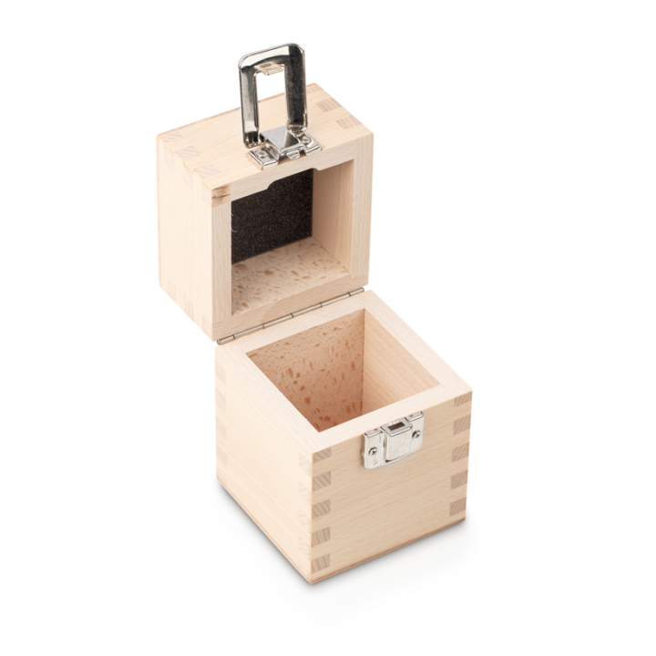 Estuche protegida de madera para pesos 2 kg