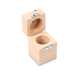 Astuccio protetto in legno per pesi 500g