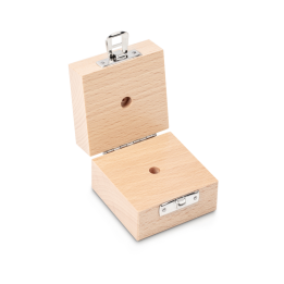 Wooden protective box for weights 2g
