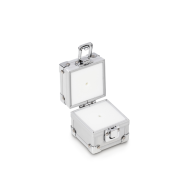 Aluminium protective box for calibration weights 2 g