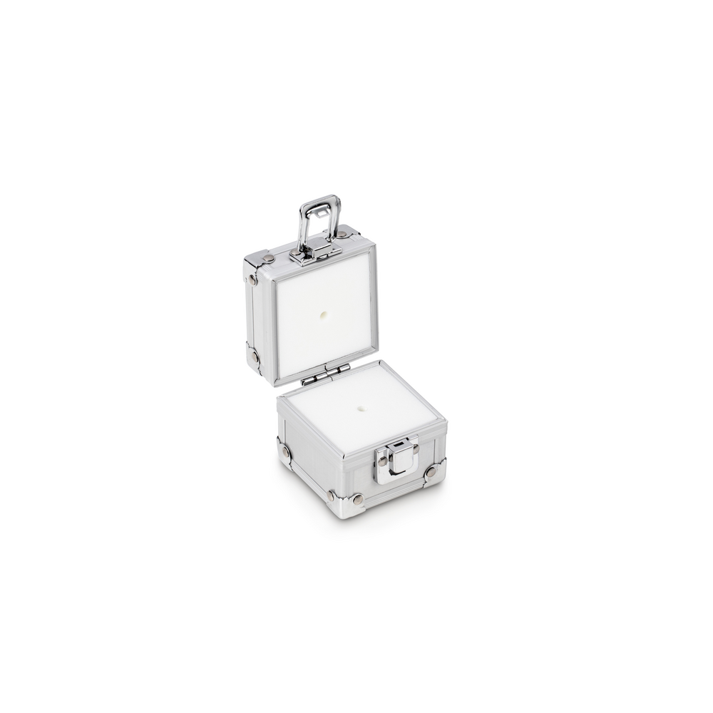 Estuche protegida de aluminio para pesos 2g