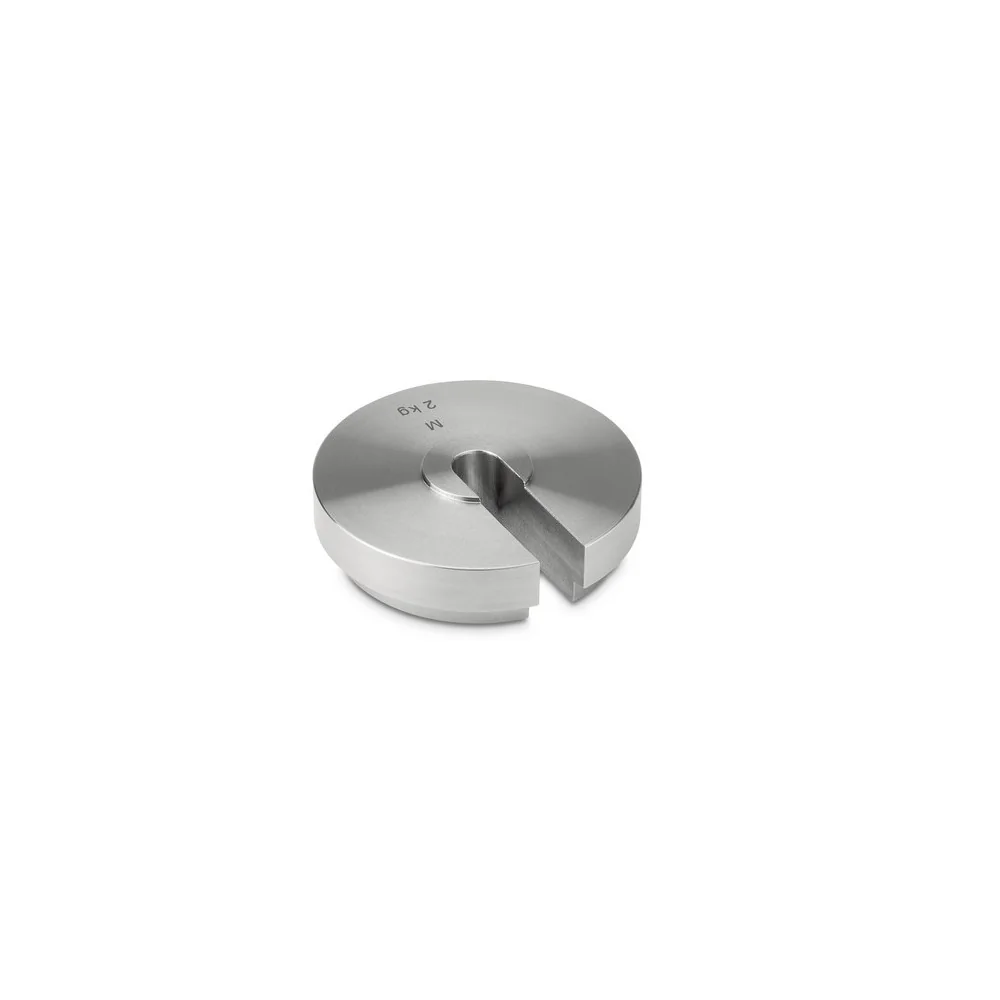 2 kg Peso della scanalatura KERN Tipo B Classe OIML M1