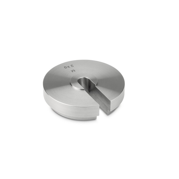 2 kg Peso della scanalatura KERN Tipo B Classe OIML M1