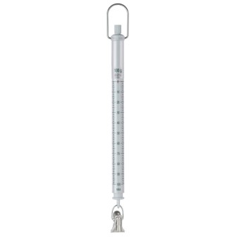 Spring scale - mechanical measurement of weight