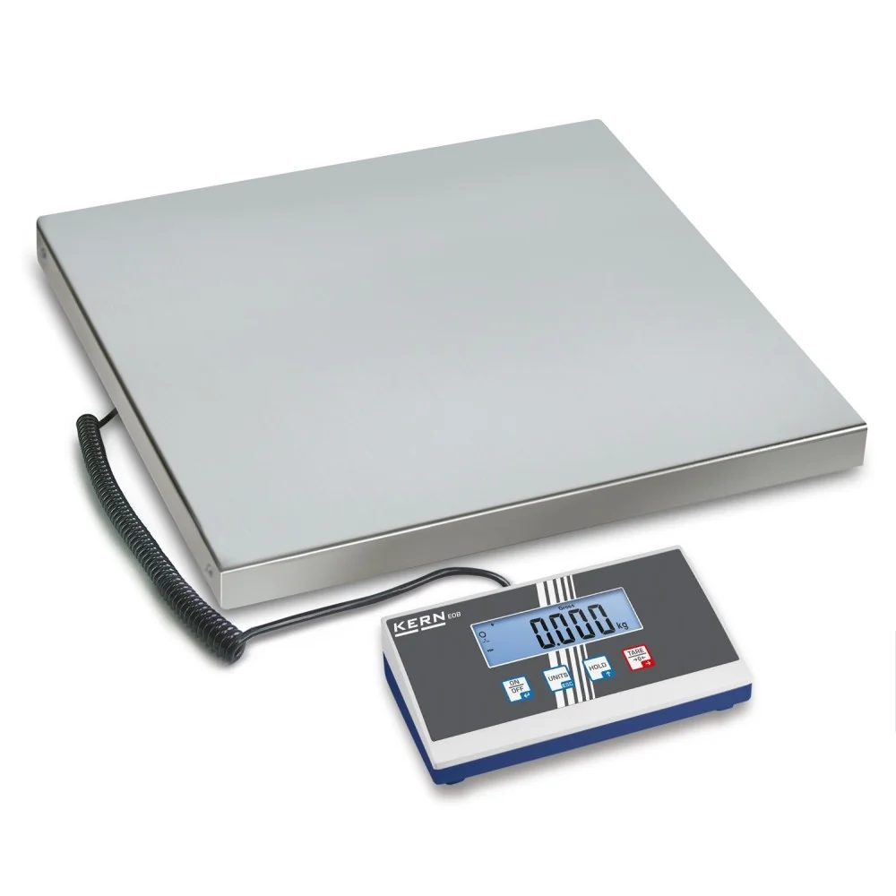 KERN EOB 300K100L Balance plateforme avec plateau de pesée en inox