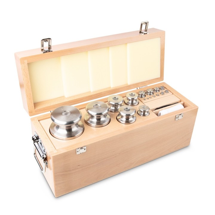Calibration weights Set 1g - 10 kg class OIML M1 / ASTM 5