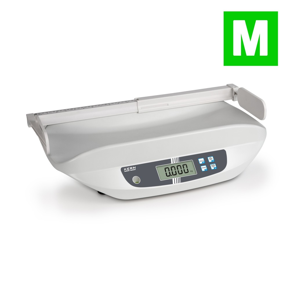 KERN MBA 10K-3M Baby scale with height rod