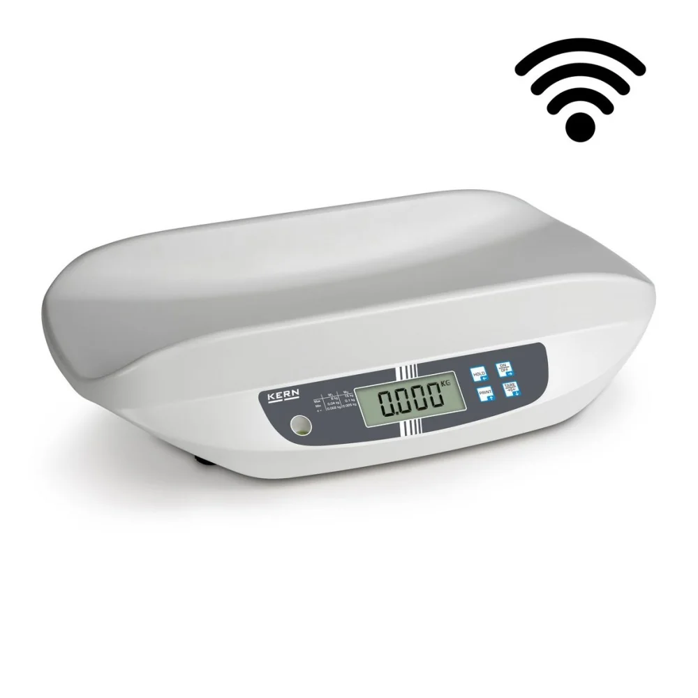 KERN MBA 10K-3M WiFi Pèse-bébé avec homologation médicale