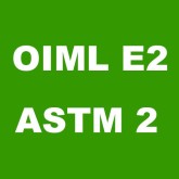 Sets of weights OIML E2 class in wooden, aluminium and plastic cases