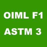 Set di pesi OIML classe F1 in valigette di legno, alluminio e plastica