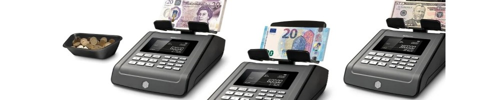 Money Counting Scale Safescan, counts coins and banknotes