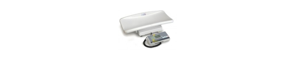 Baby scale for professional mobile or stationary use in medical diagnostics