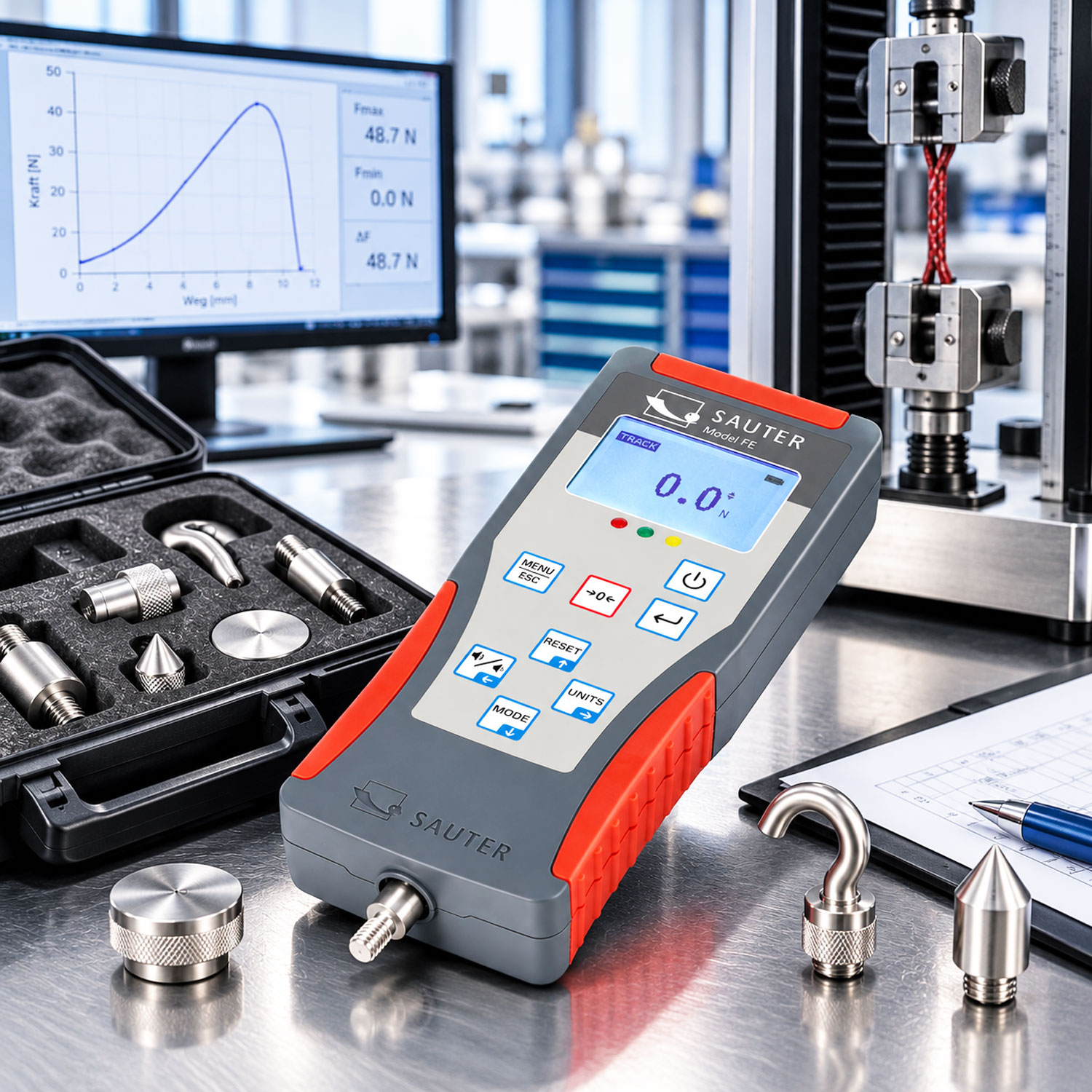 SAUTER FE – Digitale Zug- und Druckkraftmessgeräte